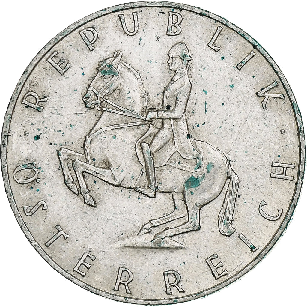 Austria, 5 Schilling, 1962, Vienna, Argento, BB