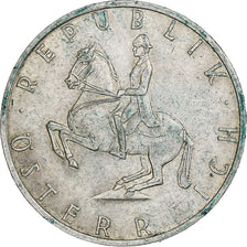 Oostenrijk, 5 Schilling, 1966, Vienna, Zilver, ZF