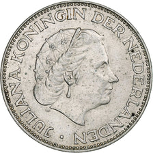 Niederlande, Juliana, 2-1/2 Gulden, 1959, Utrecht, Silber, SS+, KM:185