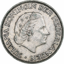 Niederlande, Juliana, 2-1/2 Gulden, 1960, Utrecht, Silber, SS+, KM:185