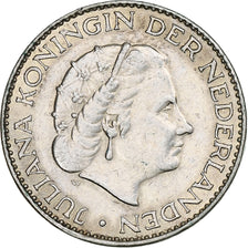Niederlande, Juliana, Gulden, 1965, Utrecht, Silber, SS+, KM:184