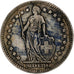 Schweiz, Franc, Helvetia, 1945, Bern, Silber, S+, KM:24