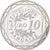 France, 10 Euro, Coq, 2014, MDP, Silver, MS(63)