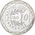 Frankrijk, 10 Euro, Coq, 2014, MDP, Zilver, UNC-