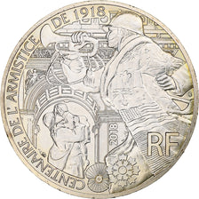 France, 10 Euro, Centenaire de l'Armistice, 2018, MDP, Argent, SPL