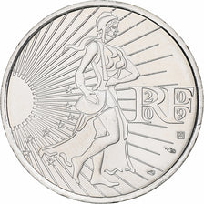 France, 10 Euro, Semeuse, 2009, MDP, Argent, FDC, KM:1580