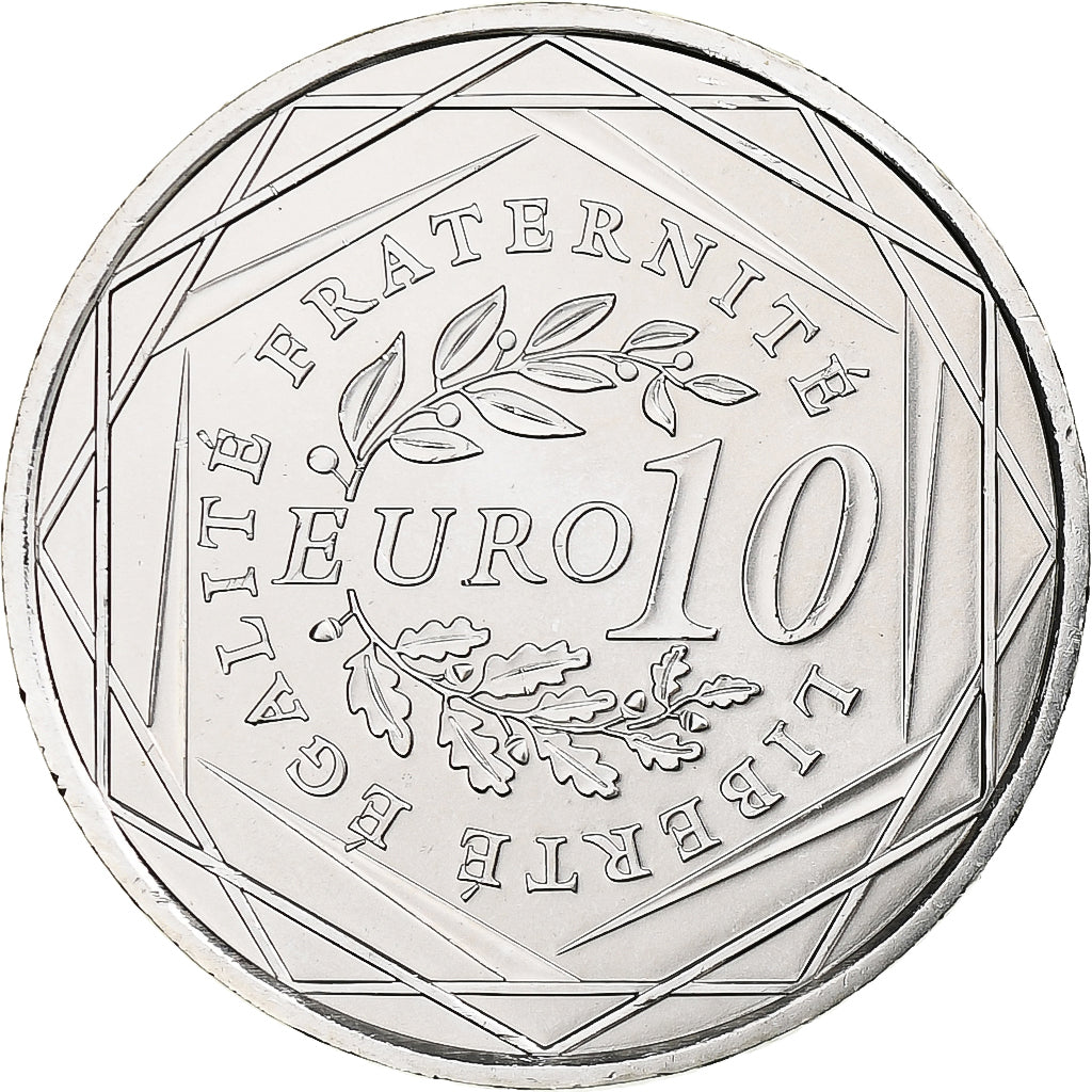 France, 10 Euro, Semeuse, 2009, MDP, Argent, FDC, KM:1580