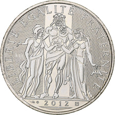 Francia, 10 Euro, Hercule, 2012, MDP, Argento, FDC, KM:2073