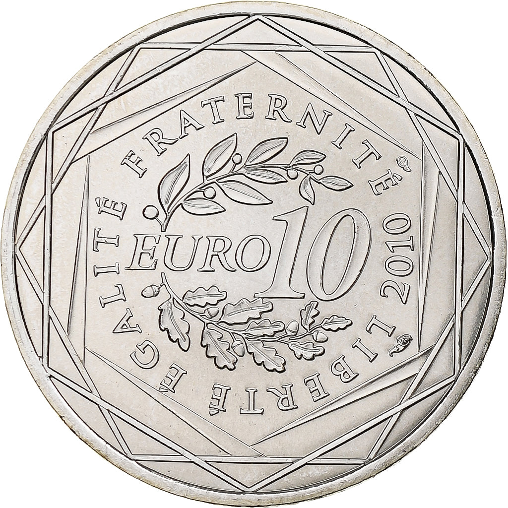 Frankreich, 10 Euro, Nord-Pas-de-Calais, 2010, MDP, Silber, STGL, KM:1664
