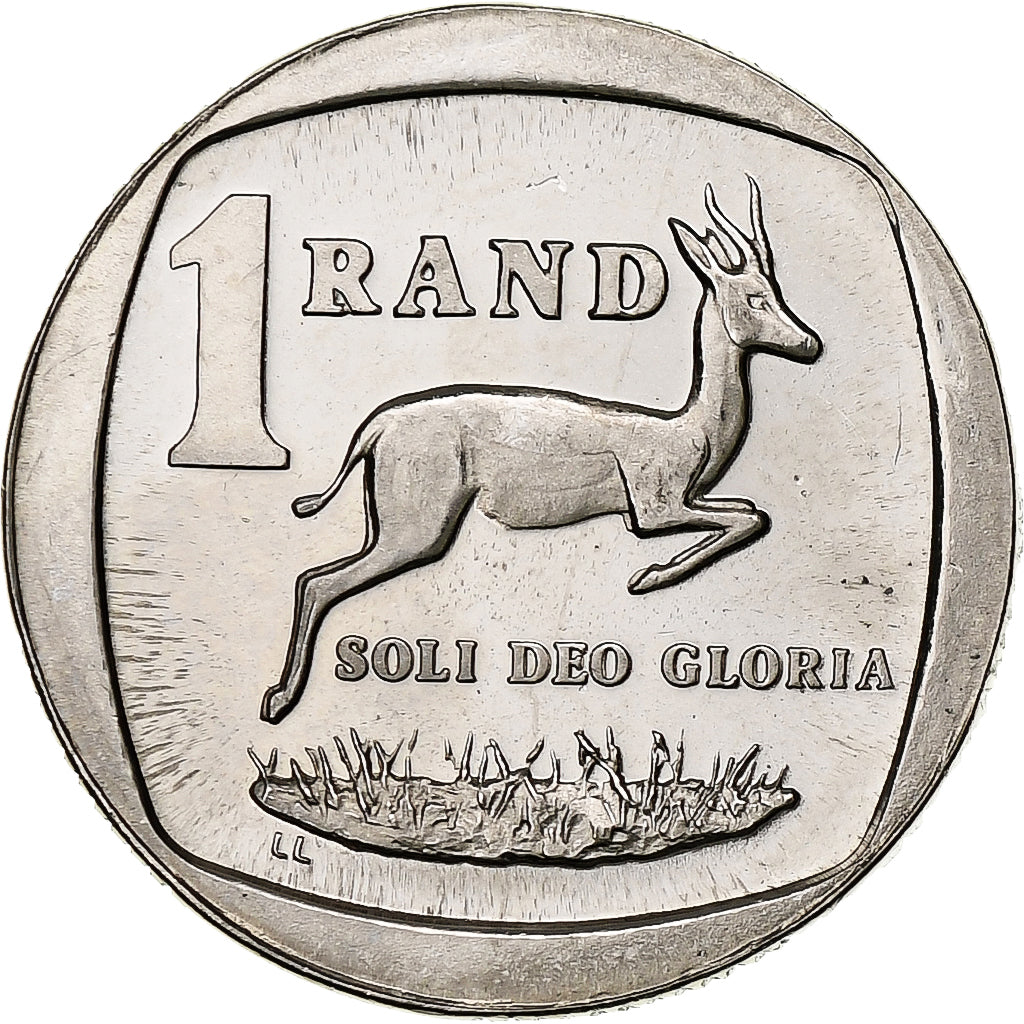 Sudafrica, Rand, 1995, Centurion, BU, Rame placcato nichel, FDC, KM:138