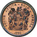 Sudafrica, 5 Cents, 1995, Centurion, BU, Acciaio placcato in bronzo, FDC, KM:134