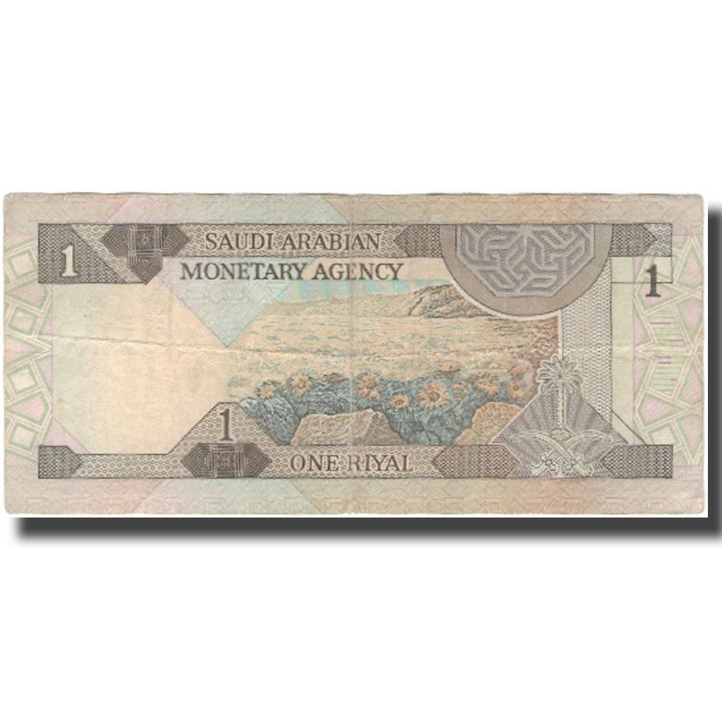 Banknote, Saudi Arabia, 1 Riyal, KM:21c, F(12-15)