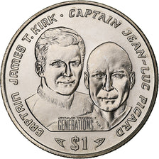 Liberia, Dollar, Star Trek, 1995, Pobjoy Mint, BU, Copper-nickel, MS(65-70)