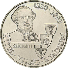 Hungary, 100 Forint, István Széchenyi, 1983, Budapest, Copper-nickel, MS(63)