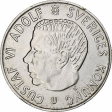 Suède, Gustaf VI Adolf, 5 Kronor, 1971, Stockholm, Billon, SUP, KM:829