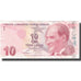 Banconote, Turchia, 10 Lira, 1970, KM:223, BB