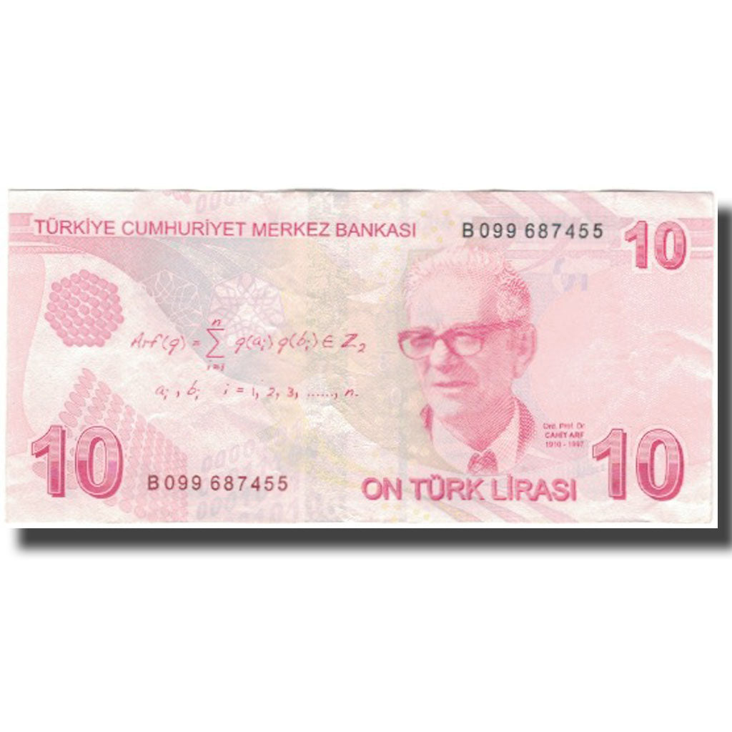Banconote, Turchia, 10 Lira, 1970, KM:223, BB