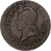 França, Centime, Dupré, AN 6, Paris, Cobre, EF(40-45), Gadoury:76, KM:646