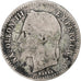 Frankrijk, Napoleon III, 50 Centimes, 1865, Paris, Zilver, ZG+, Gadoury:417