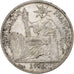 French Indochina, 50 Cent, 1936, Paris, Silver, AU(50-53), KM:4a.2