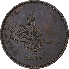 Empire ottoman, Abdul Aziz, 20 Para, AH 1277/1861, Constantinople, Copper