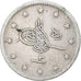 Empire ottoman, Mehmed V, 2 Kurush, AH 1327/1911, Constantinople, Silver