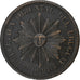 Uruguay, 4 Centesimos, 1869, Paris, Cobre, MBC, KM:13