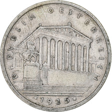 Austria, Schilling, 1925, Vienna, Silver, EF(40-45), KM:2840