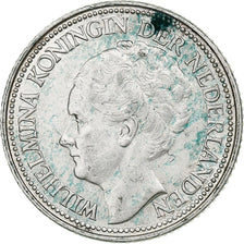 Netherlands, Wilhelmina I, 25 Cents, 1939, Utrecht, Silver, EF(40-45), KM:164