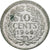 Holandia, Wilhelmina I, 10 Cents, 1944, Philadelphia, Srebro, EF(40-45), KM:163