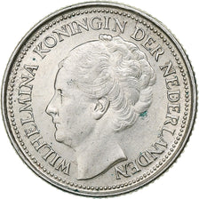 Netherlands, Wilhelmina I, 10 Cents, 1935, Utrecht, Silver, AU(55-58), KM:163
