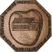 Frankreich, Medaille, Hospitalité, 1972, Bronze, UNZ