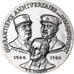 France, Médaille, Quarantième anniversaire du Débarquement, 1984, Bronze