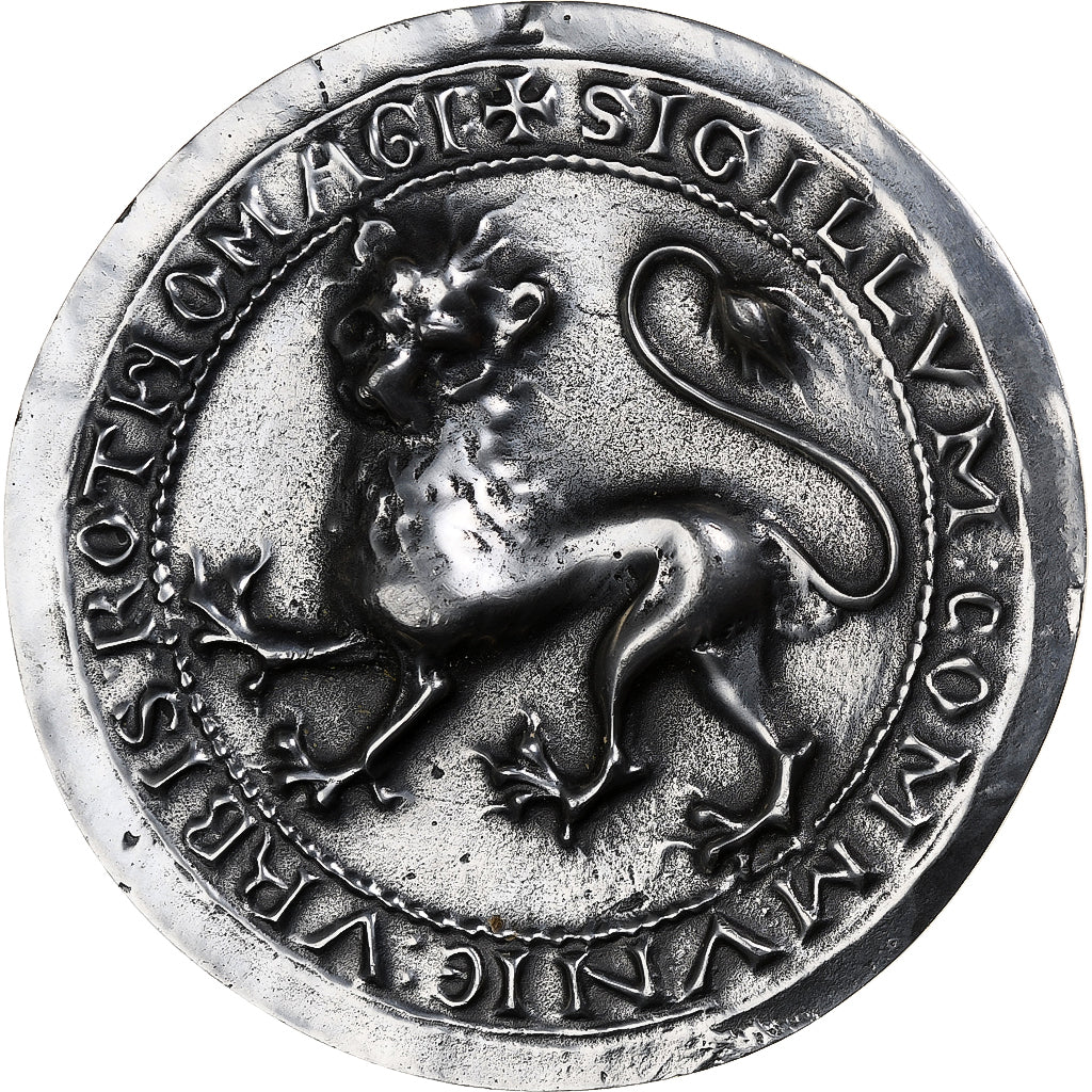 France, Medal, Ville de Rouen, Tin, MS(60-62)