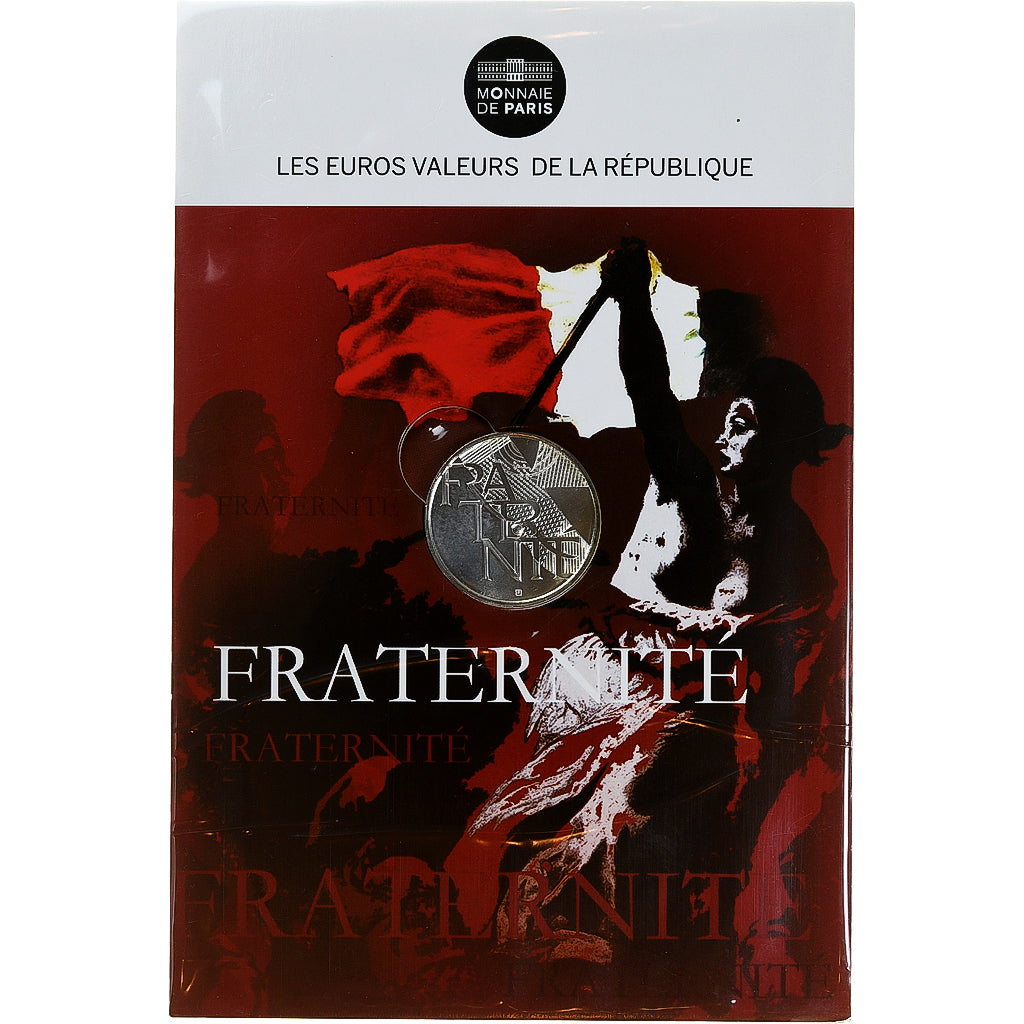 France, 5 Euro, Fraternité, 2013, MDP, Silver, MS(65-70)