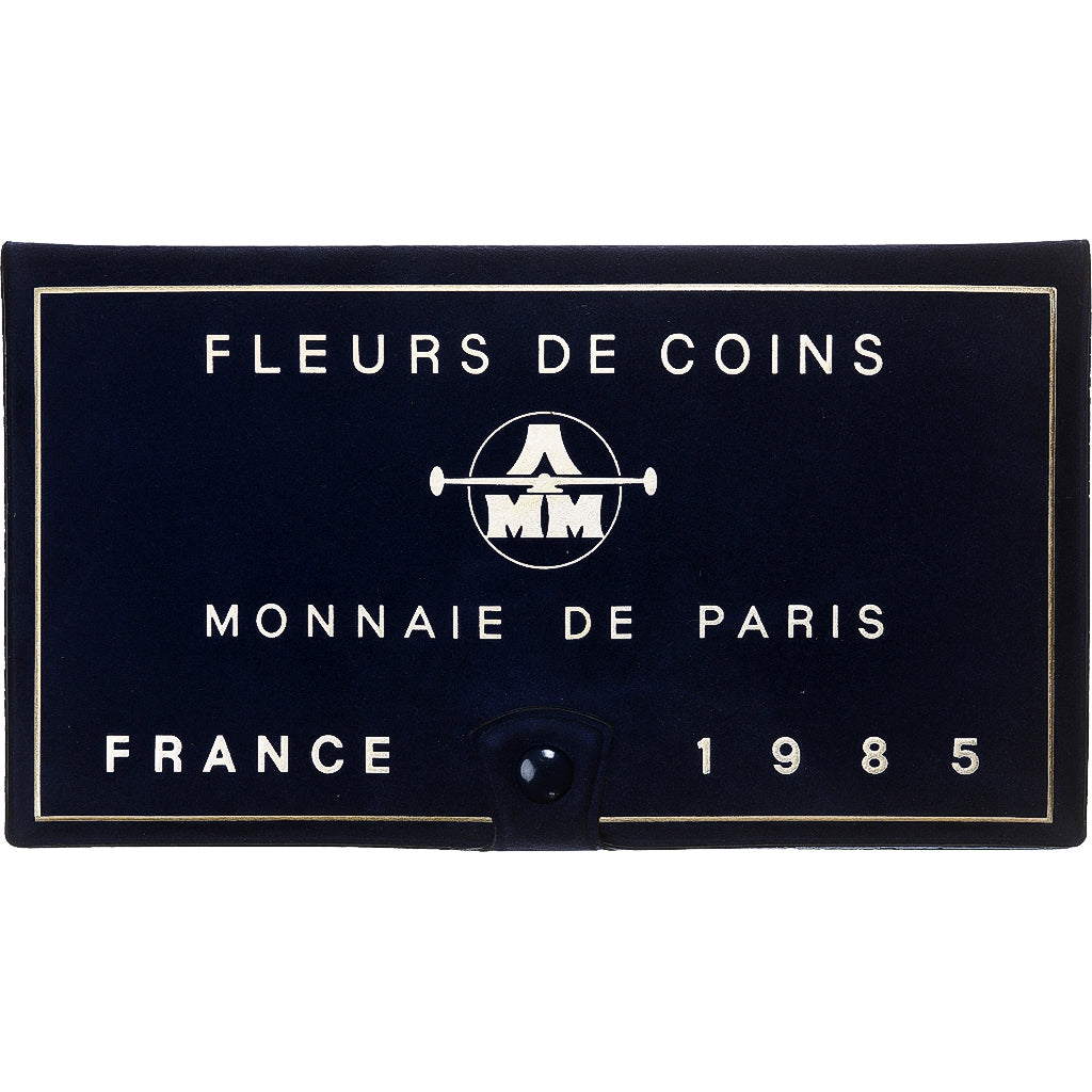 Francia, Coffret 1 c. à 100 frs., 1985, Monnaie de Paris, FDC, N.C., FDC