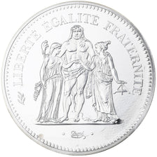 France, 50 Francs, Hercule, 1980, MDP, Piéfort, Silver, MS(65-70)