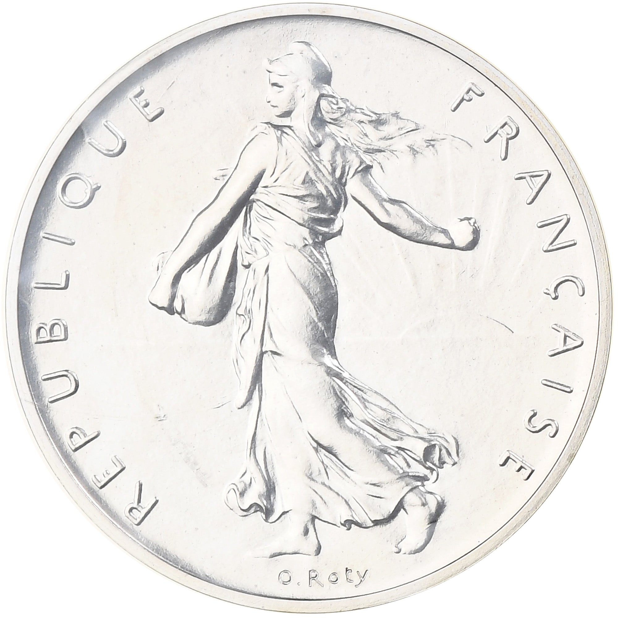 France, Franc, Semeuse, 1980, MDP, Piéfort, Silver, MS(65-70)