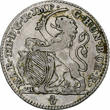 Austrian Netherlands, Maria Theresa, Escalin, 1753, Anvers, Silver, VF(30-35)