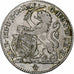 Austrian Netherlands, Maria Theresa, Escalin, 1753, Anvers, Silver, VF(30-35)