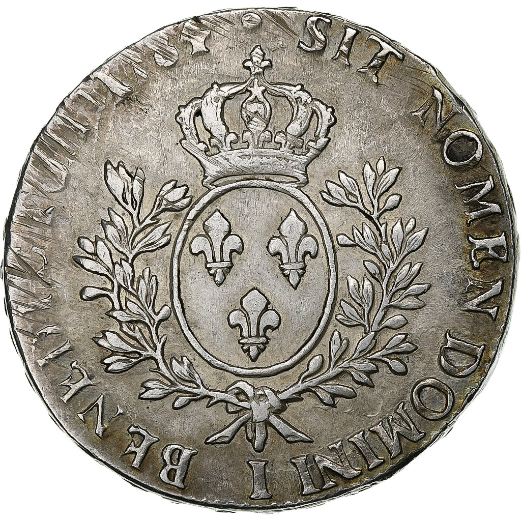 France, Louis XVI, Ecu aux branches d'olivier, 1784, Limoges, Silver, VF(30-35)