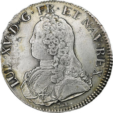 France, Ecu aux branches d'olivier, 1735, Bayonne, Argent, TTB+, Gadoury:321
