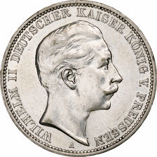 Kingdom of Prussia, Wilhelm II, 3 Mark, 1912, Berlin, Silver, AU(50-53), KM:527