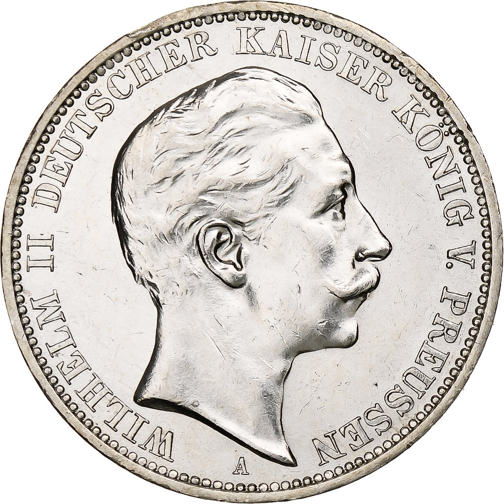 Kingdom of Prussia, Wilhelm II, 3 Mark, 1912, Berlin, Zilver, PR, KM:527
