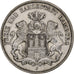Duitsland, City of Hamburg, 3 Mark, 1909, Hamburg, Zilver, ZF, KM:620