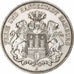 Germania, City of Hamburg, 3 Mark, 1914, Hamburg, Argento, BB+, KM:620