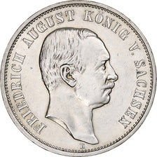 Germany, Kingdom of Saxony, Friedrich August III, 3 Mark, 1911, Muldenhütten