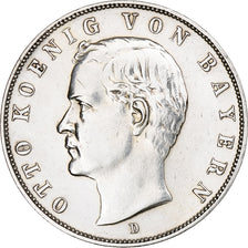 Allemagne, Royaume de Bavière, Otto, 3 Mark, 1910, Munich, Argent, TTB+, KM:996