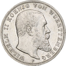 Germany, Kingdom of Württemberg, Wilhelm II, 3 Mark, 1912, Stuttgart, Silver