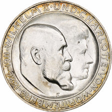 Allemagne, Royaume de Wurtemberg, Wilhelm II, 3 Mark, Mariage, 1911